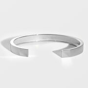 Tate silver bangle bracelet